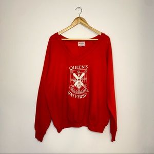 Vintage Queen's University Sweater